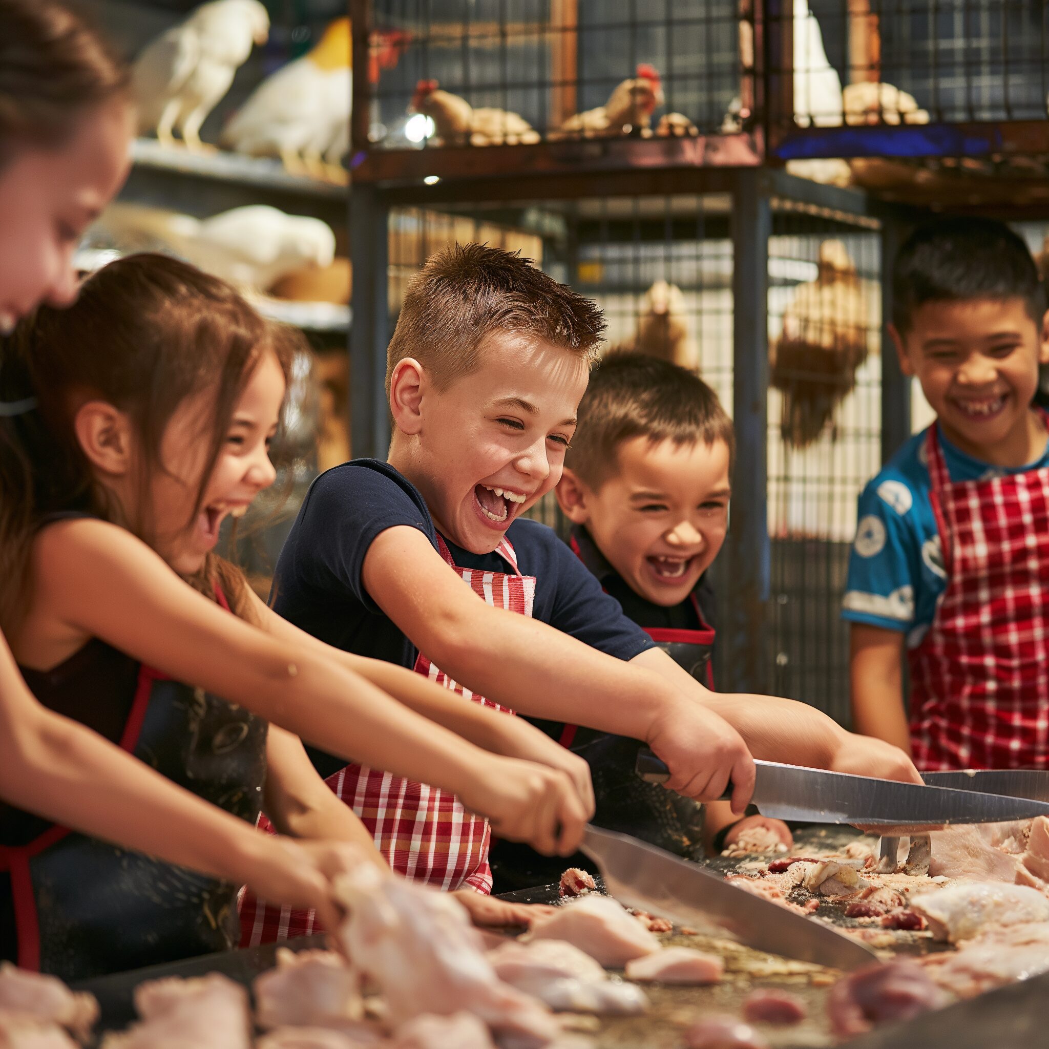 Butchering Fun at Savory Safari