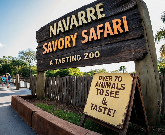 Navarre Savory Safari - Tasting Zoo